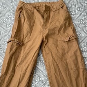 SHEIN khaki cargo jeans